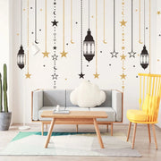 Window Stickers for Holi Month of Ramadan and Eid Al Fitr parties, Home Decoration in sprit of fastival