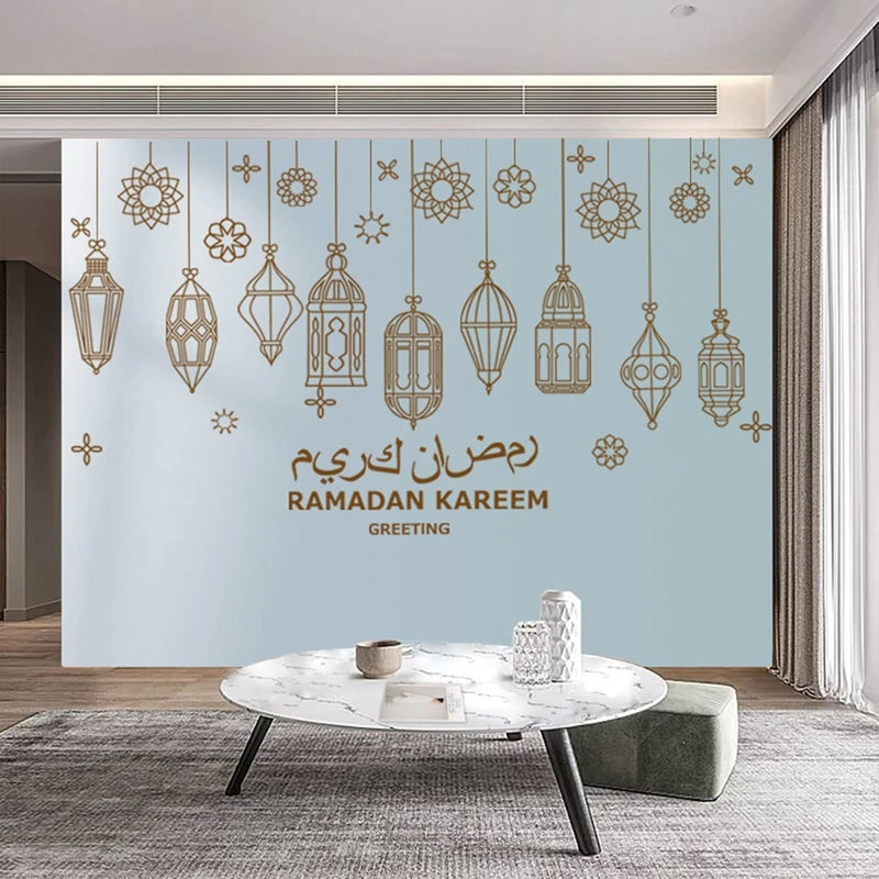 Window Stickers for Holi Month of Ramadan and Eid Al Fitr parties, Home Decoration in sprit of fastival
