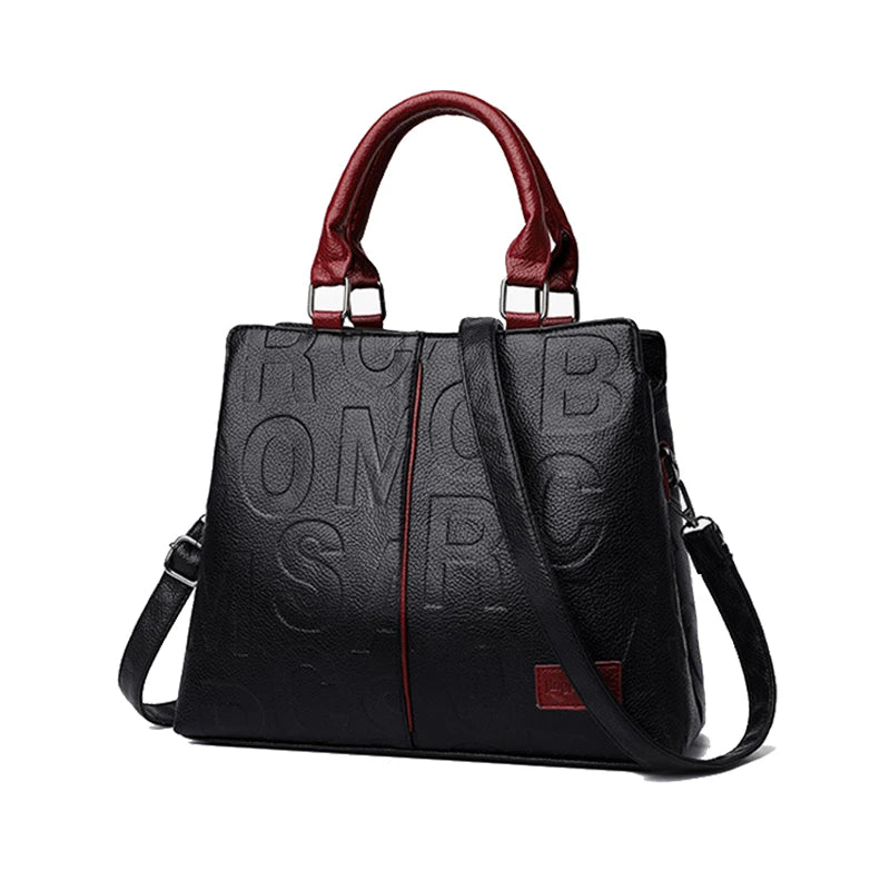 Women's Hand Bags PU Leather Casual Crossbody for Women Ladies Tote Handbag