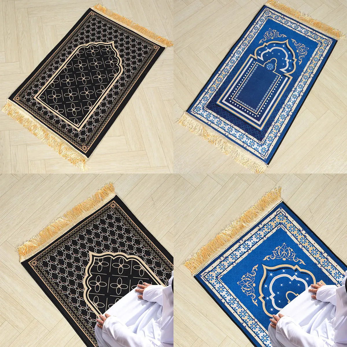 Ramadan Decoration Prayer Mat EID Mubarak Decor For Home Praying Rug Ramadan Kareem Islamic Muslim Party Eid Al-Fitr Gifts