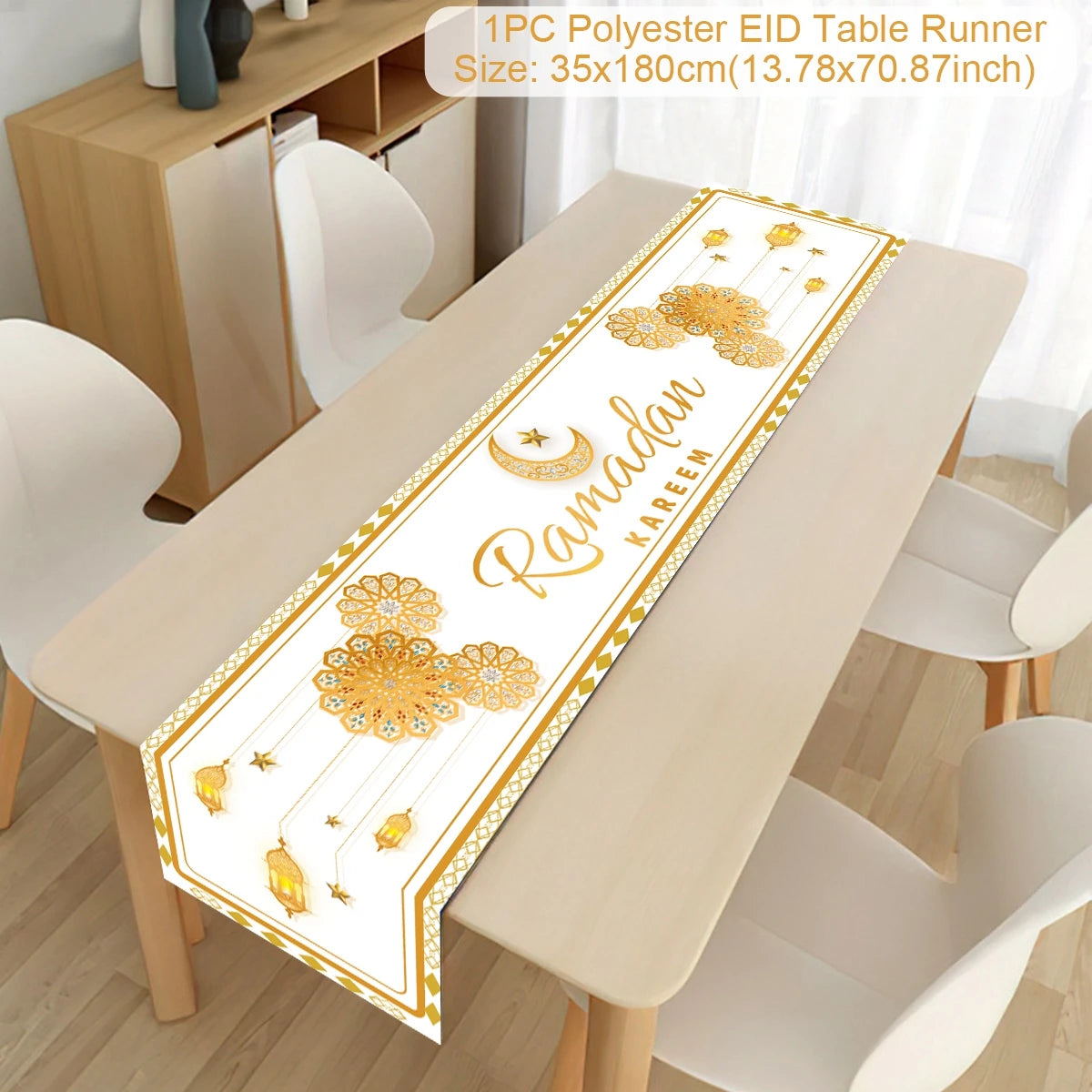 Eid Mubarak Tableware Set Ramadan Decoration For Home Eid Al Adha Ramadan Kareem Party Decor