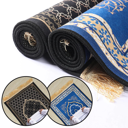 Ramadan Decoration Prayer Mat EID Mubarak Decor For Home Praying Rug Ramadan Kareem Islamic Muslim Party Eid Al-Fitr Gifts