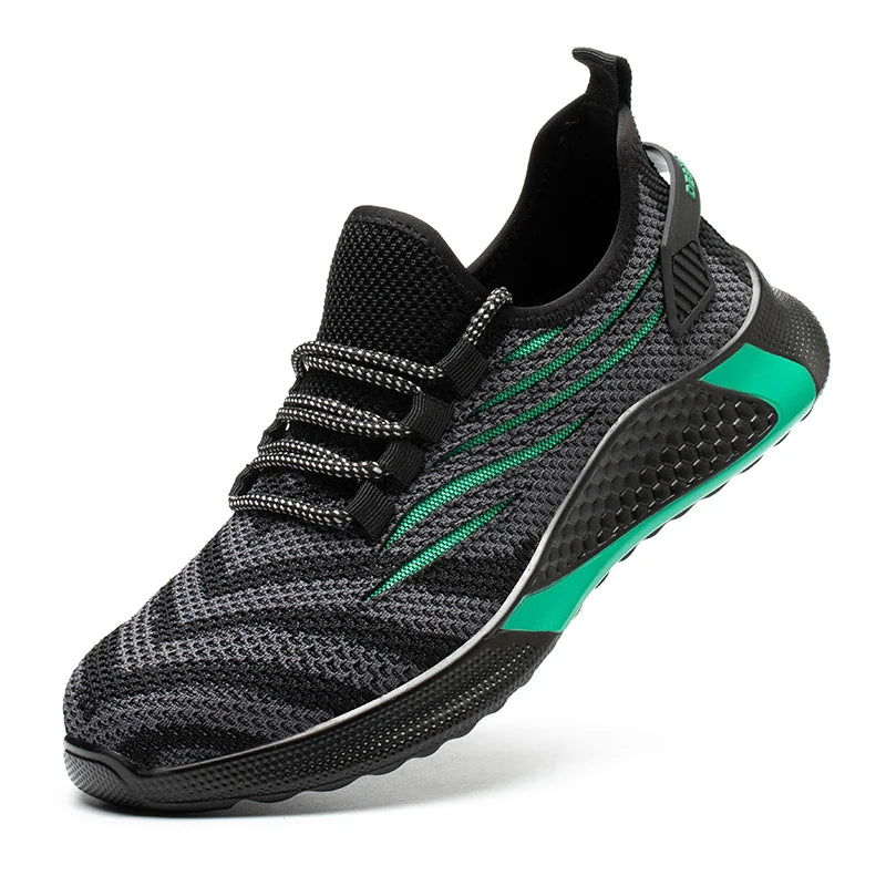 Men Safety Shoes Anti-puncture Work Place Sneakers Indestructible Men Boots