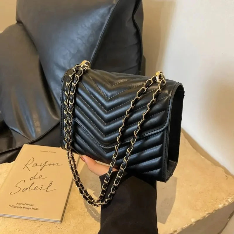 Women's Bag Single Shoulder Retro Fashionable Small Square Bag Crossbody Handbag