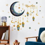 Window Stickers for Holi Month of Ramadan and Eid Al Fitr parties, Home Decoration in sprit of fastival