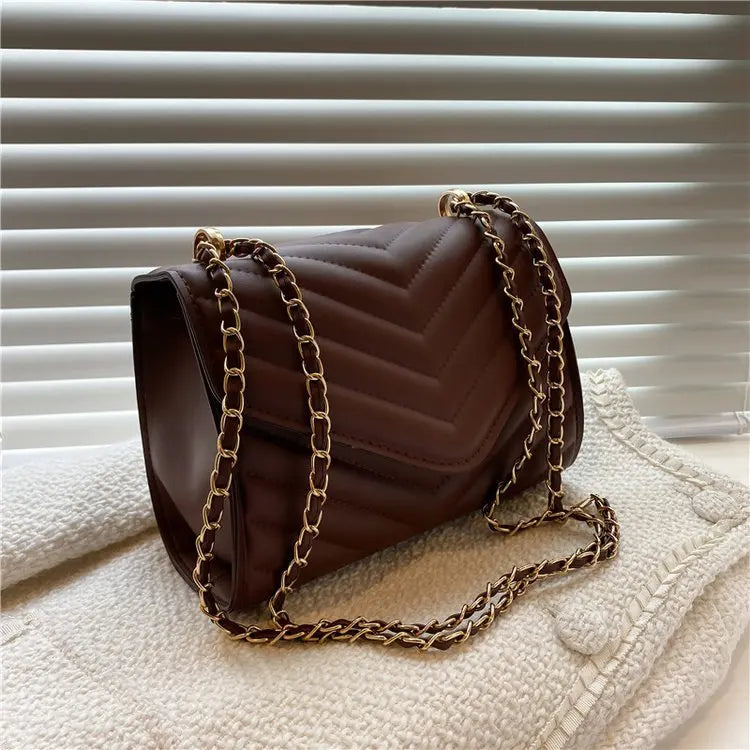 Women's Bag Single Shoulder Retro Fashionable Small Square Bag Crossbody Handbag