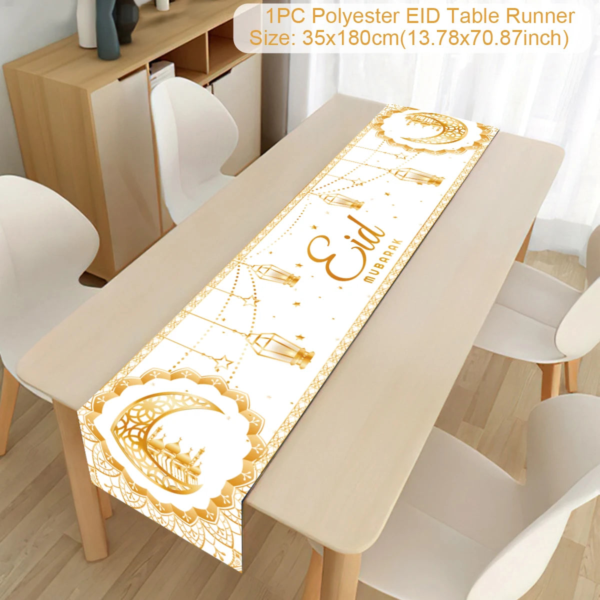 Eid Mubarak Tableware Set Ramadan Decoration For Home Eid Al Adha Ramadan Kareem Party Decor