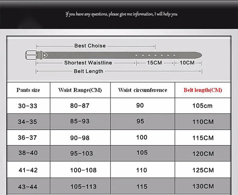 Men's Belts Quality Genuine Leather Belt For Men, Male Strap Automatic Buckle