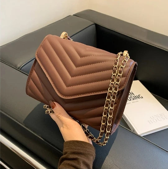 Women's Bag Single Shoulder Retro Fashionable Small Square Bag Crossbody Handbag