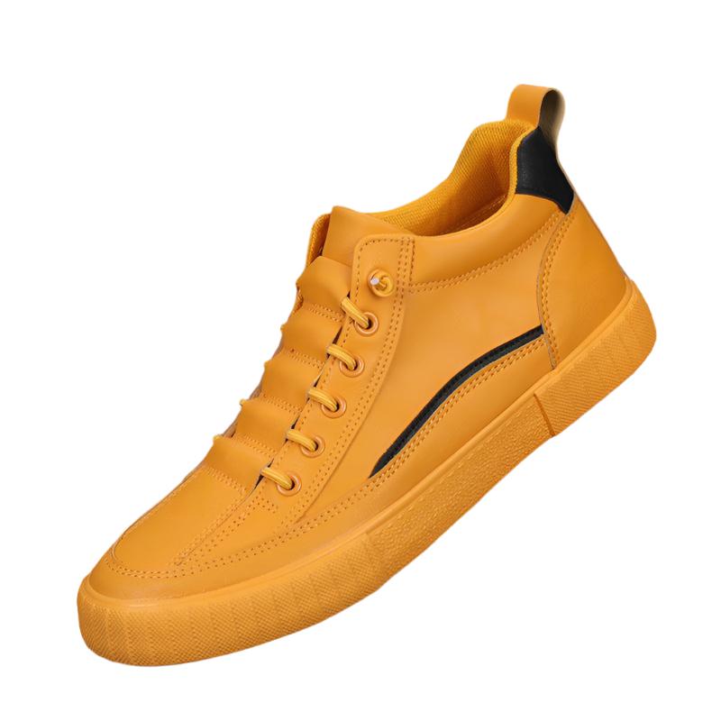 Men Shoes Winter High-top Cotton padded Warm Non-slip sewing line design