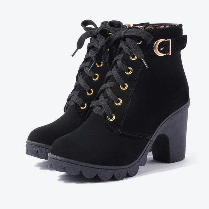 Stylish Boots Cross strappy bootie with boots provide stylish support for all-day wear