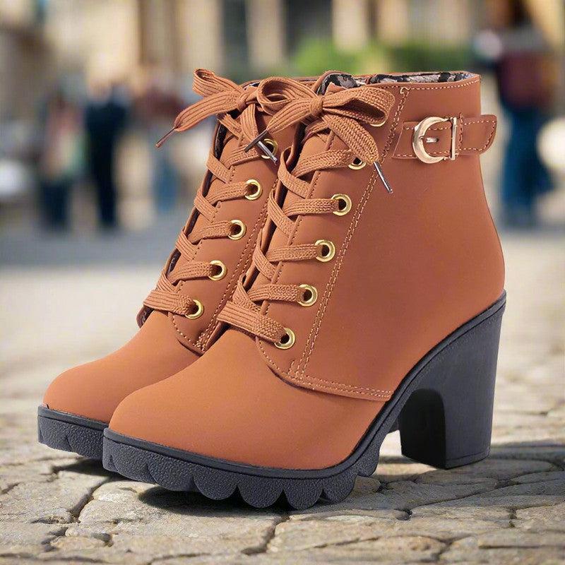 Stylish Boots Cross strappy bootie with boots provide stylish support for all-day wear