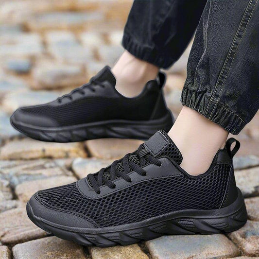 Casual Sneaker Men's Mesh Running Shoes flat heel comfort and style