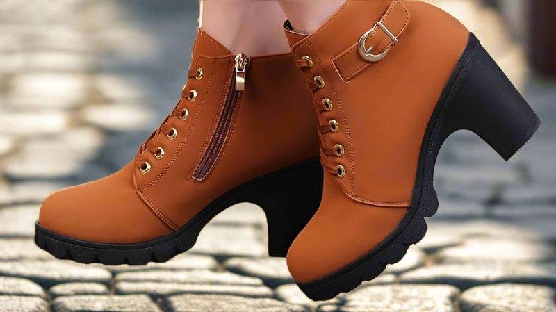 Stylish Boots Cross strappy bootie with boots provide stylish support for all-day wear