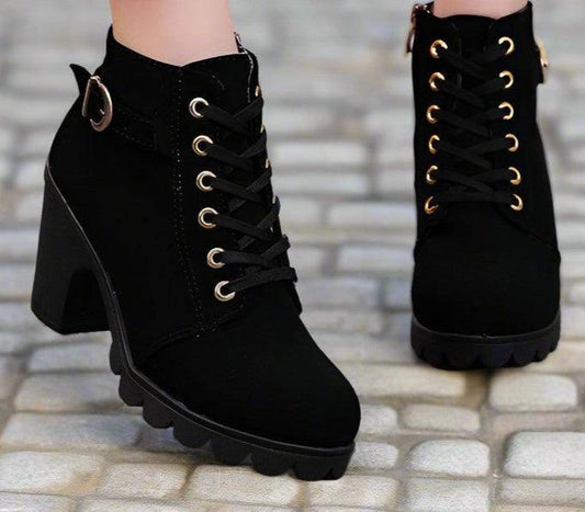 Stylish Boots Cross strappy bootie with boots provide stylish support for all-day wear