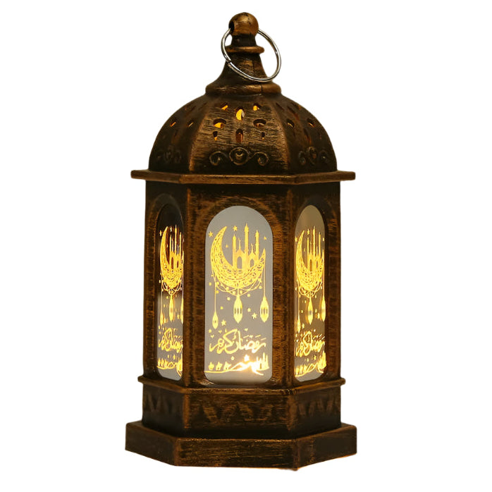 Ramadan LED Lantern Light Eid Mubarak Decoration for Home Party Ramadan Kareem Decor EID Al Adha