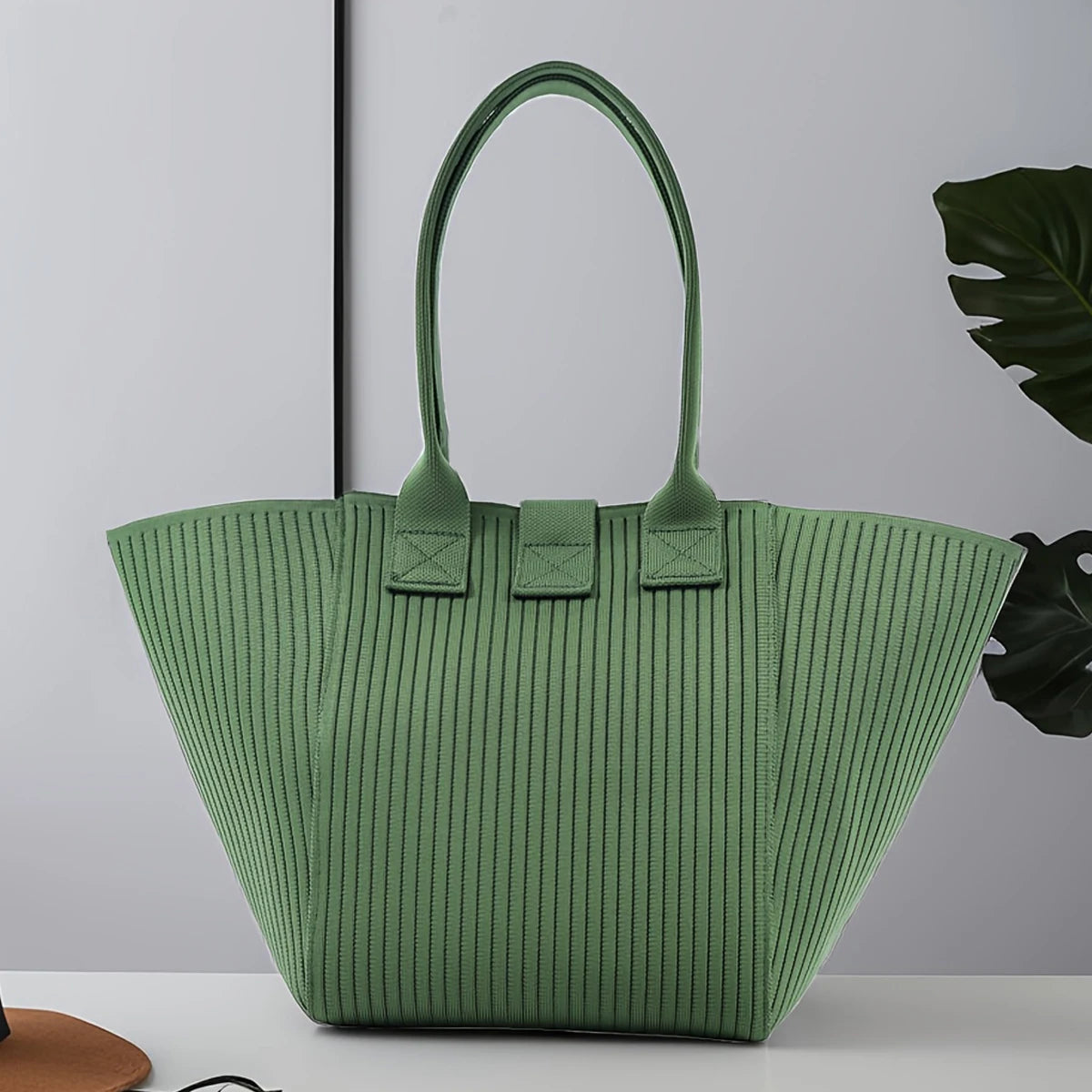 Women Tote Bag Black Personalized Female College Student Handbag Large Capacity Green White-collar Commuting Gray shoulder Bag