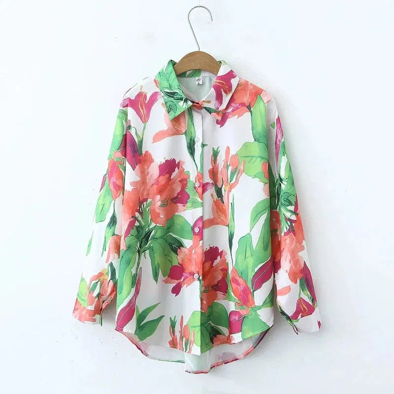 Women Top Blouse Shirt for Casual Formal Wear Style Summer Tees Print Autumn Shirts-Yes Yar FZE LLC-Yes Yar FZE LLC