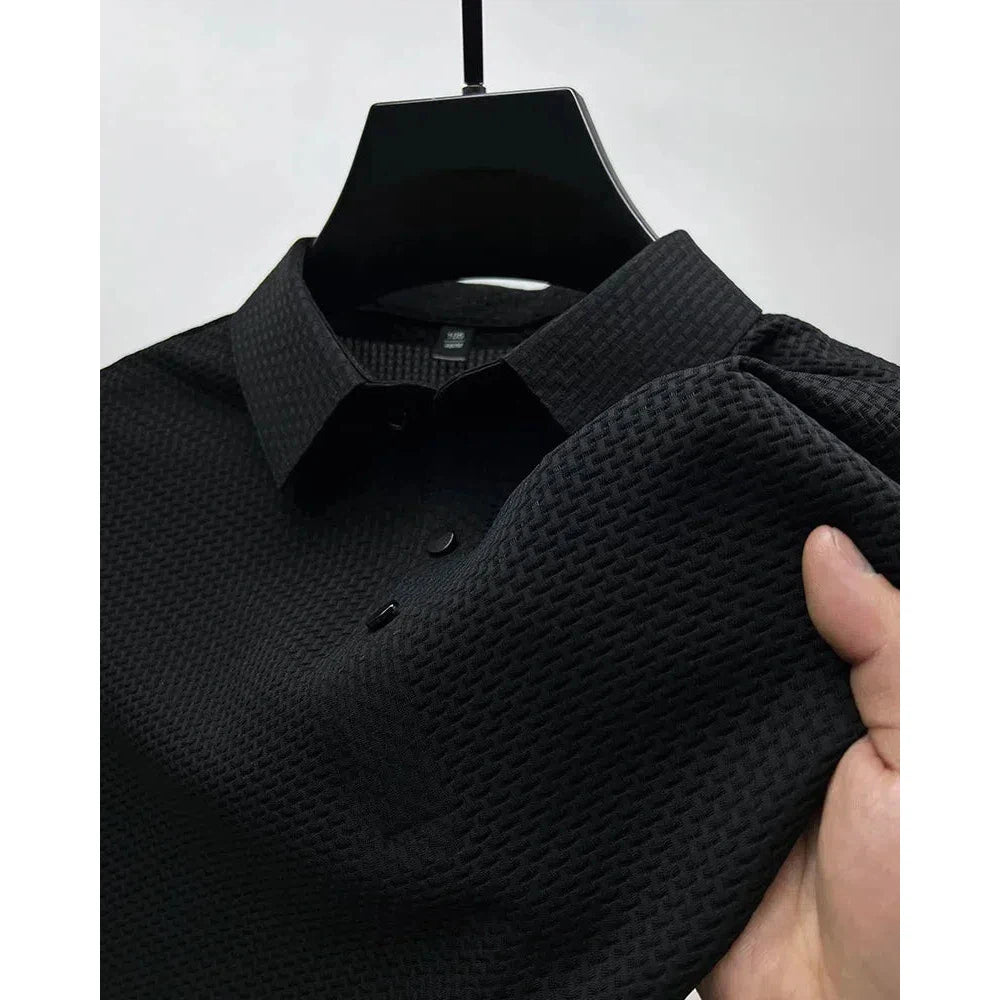 Men's Polo Shirt Short Sleeve High Quality Breathable Sweat-absorbing Polo shirt for Men