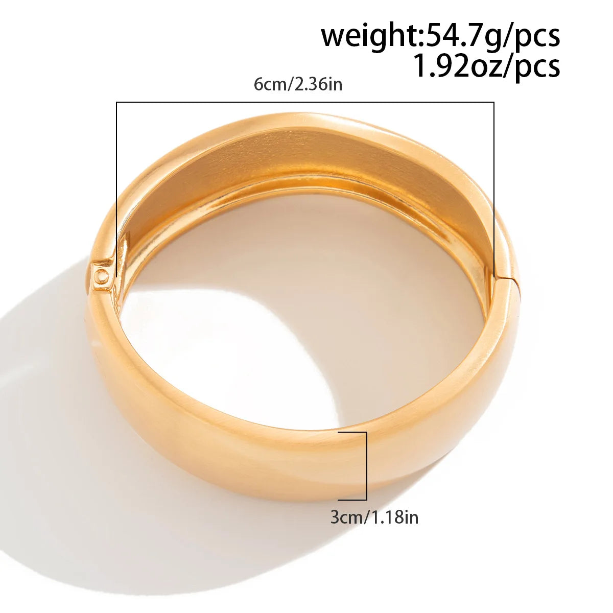 KMVEXO Bracelet Chunky Heavy Wide Metal Water Drop Bangles for Women Gold Color Open Cuff Thick Irregular Wave Bangle Bracelet Jewelry