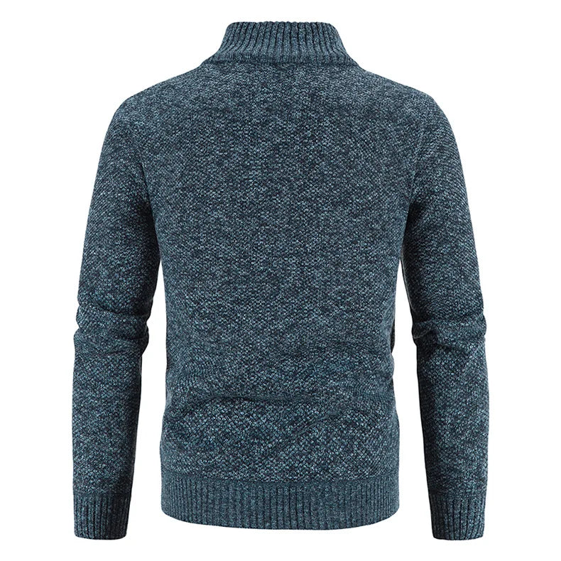 Men's Sweaters Jacket Winter Warm Cardigan Zipper Sweaters Jackets Men Slim Fit Knitted Sweater