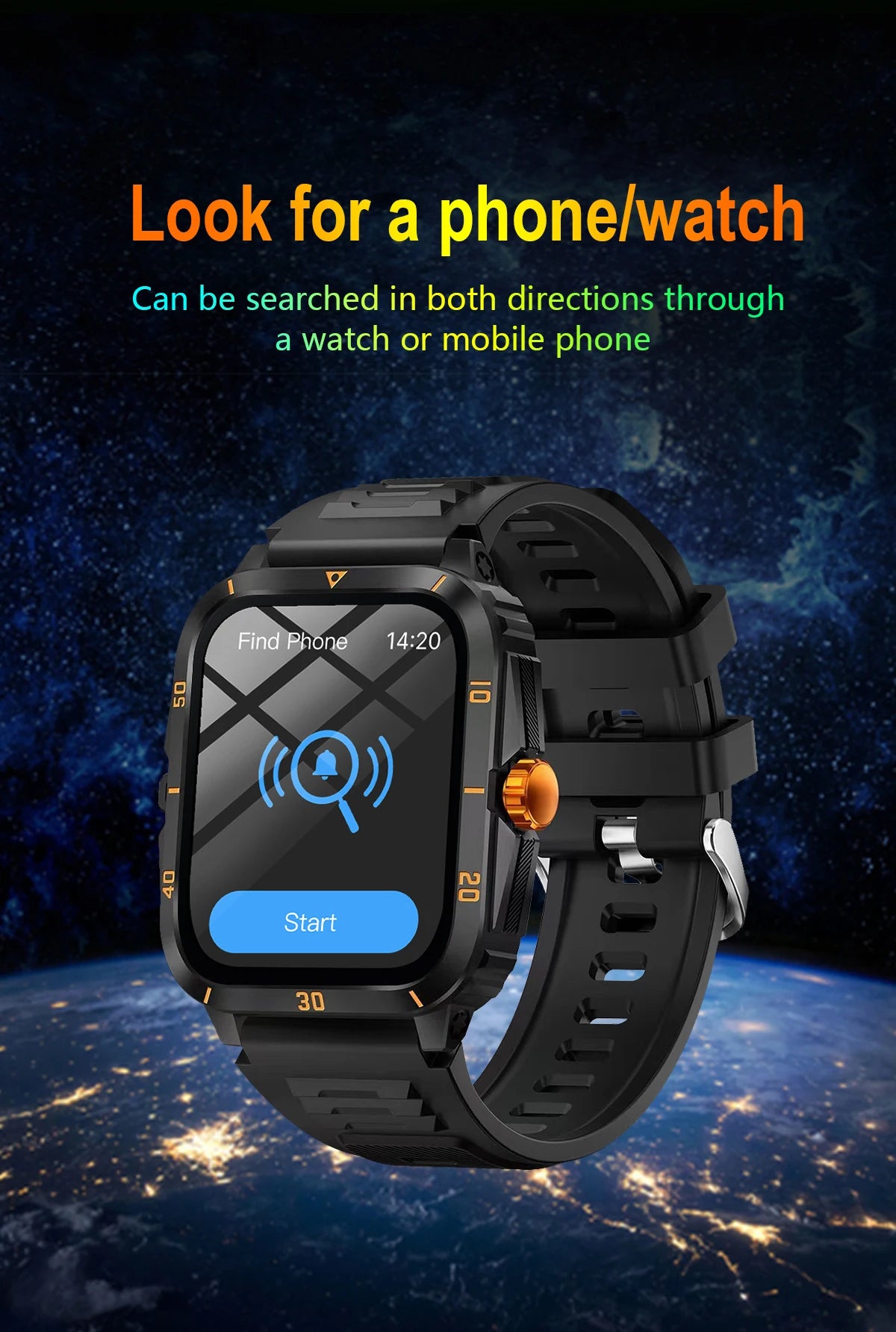 LIGE Sport Smart Watch For Men 2.01 Screen Blood Oxygen Bluetooth Call Watch 100+Sports Waterproof Smartwatch Man Reloj Hombre