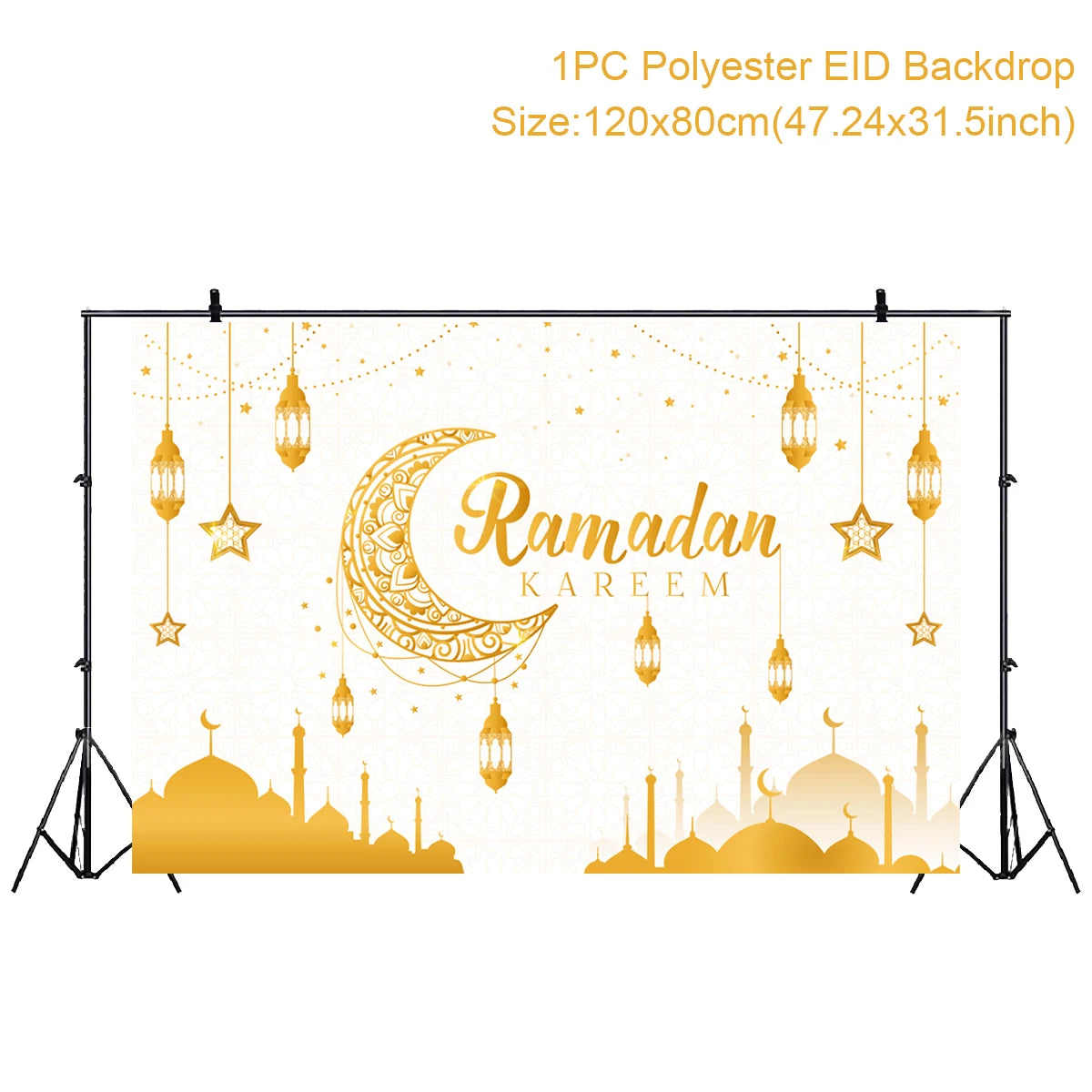 Eid Mubarak Tableware Set 2025 Ramadan Decoration For Home Eid Al Adha Ramadan Kareem Gift Islamic Muslim Party Decor Supplies