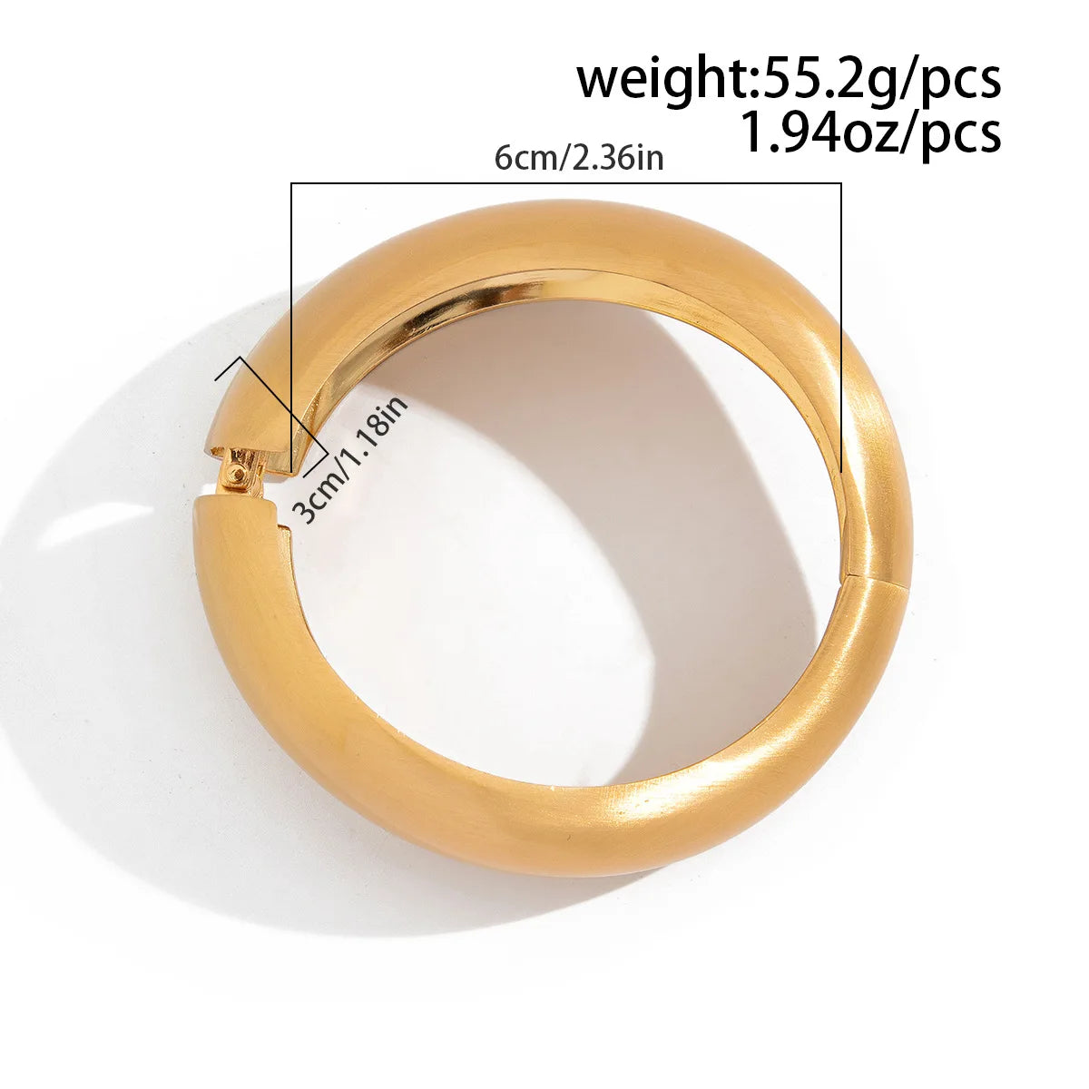 KMVEXO Bracelet Chunky Heavy Wide Metal Water Drop Bangles for Women Gold Color Open Cuff Thick Irregular Wave Bangle Bracelet Jewelry