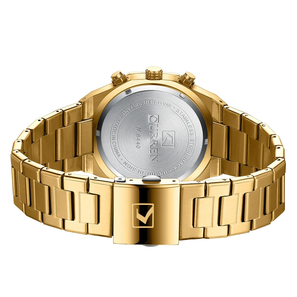 Men Quartz Watches CURREN Multifunction Luminous Quartz Male Wristwatch