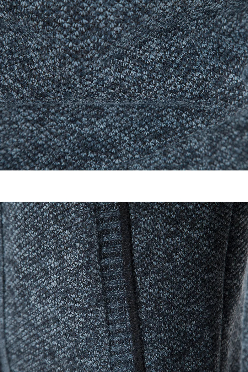 Men's Sweaters Jacket Winter Warm Cardigan Zipper Sweaters Jackets Men Slim Fit Knitted Sweater
