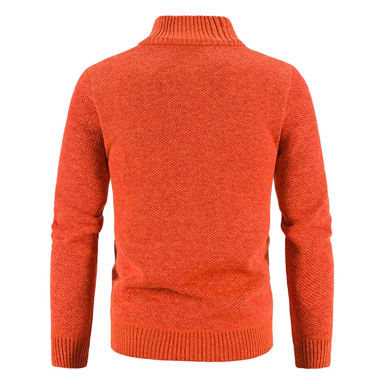 Men's Sweaters Jacket Winter Warm Cardigan Zipper Sweaters Jackets Men Slim Fit Knitted Sweater