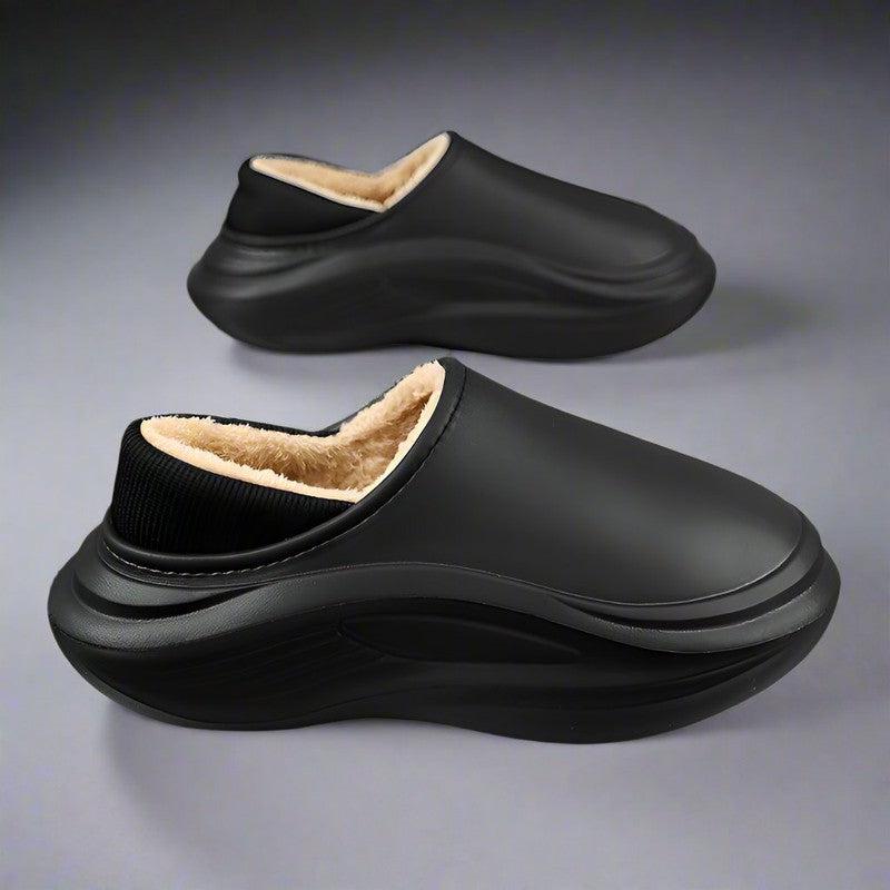 EVA Slippers for Men and Women Winter Bag Heel Fleece lined-Footwear-Yes Yar FZE LLC-Black-36-Yes Yar FZE LLC